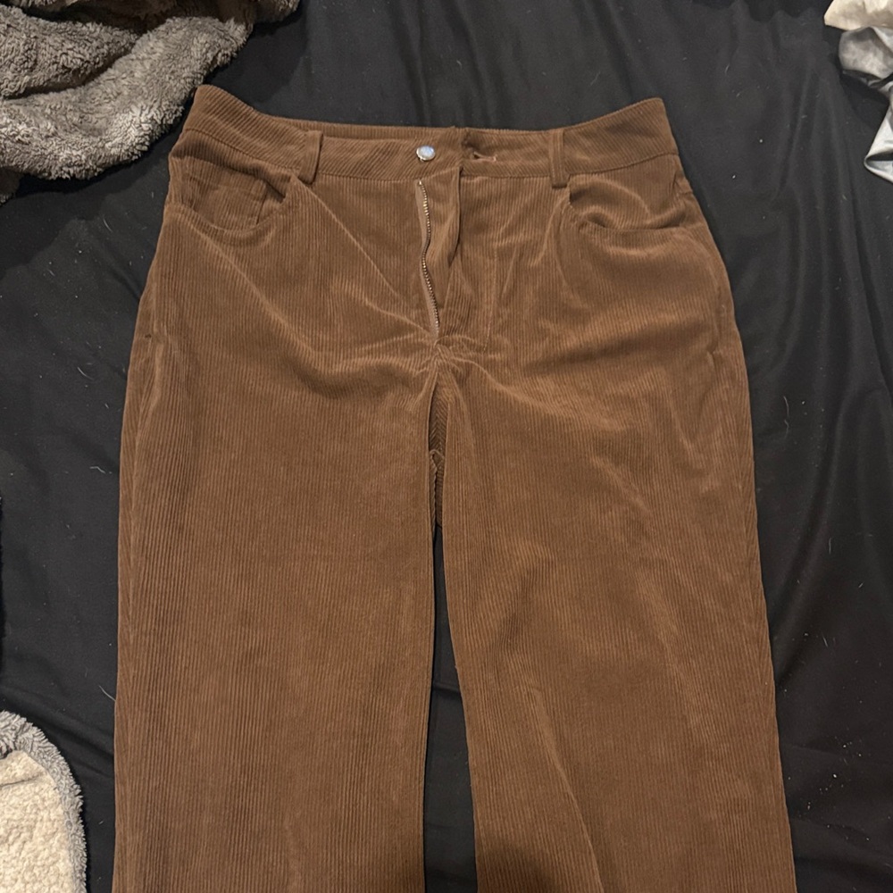 Women's Brown Corduroy Pants